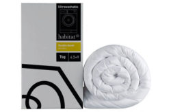 Habitat Ultrawashable 4.5 and 9 tog Double Duvet.